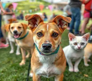 feira de adoção