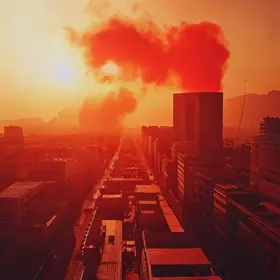 alerta vermelho de onda de calor