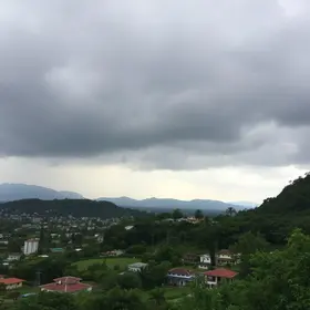 céu nublado em Atibaia