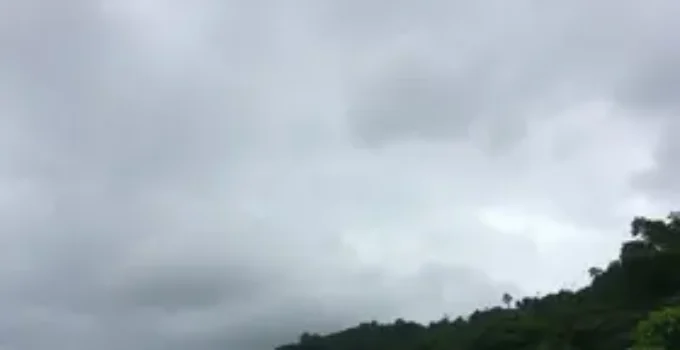 dia de céu nublado