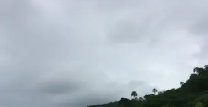 dia de céu nublado