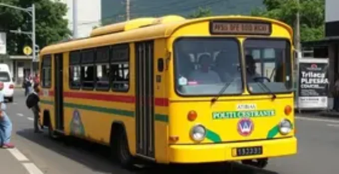 Oficinas sobre transporte coletivo em Atibaia