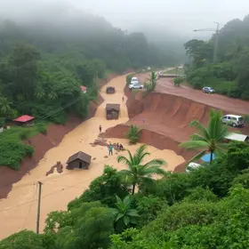temporal em Atibaia