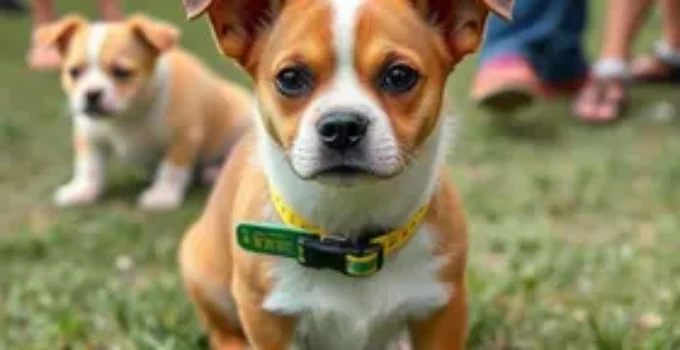 feira de adoção de animais