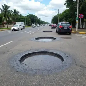 buracos no trânsito em Atibaia
