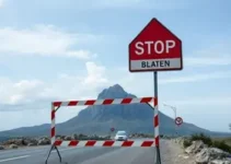 interdição da Estrada da Pedra Grande em Atibaia