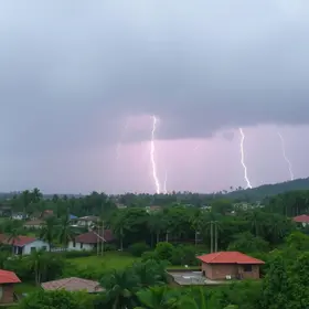 chuva em São José dos Campos