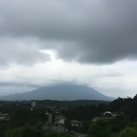 Atibaia céu nublado
