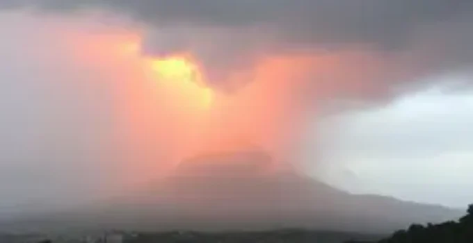 alerta amarelo de tempestade