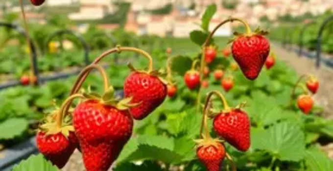 Produção de Morangos