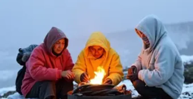 apoio contra o frio