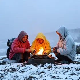 apoio contra o frio