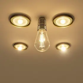 troca de lâmpadas ineficientes por LED