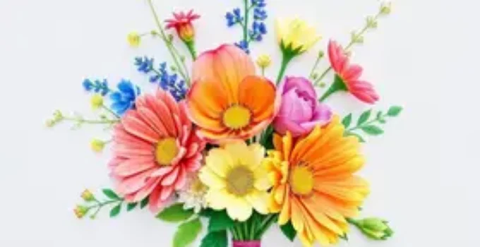 oficina gratuita de arte floral