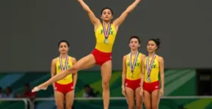 ginástica artística de Atibaia