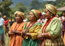 mulheres coordenam congadas
