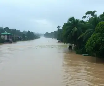 chuva em Atibaia