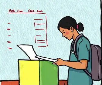 atividades durante as eleições em Atibaia